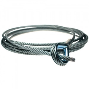 S 80500 - Safety Rope 8 mm length 5 m for S80VS Wire Clip for Ropes