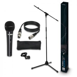 MIC SET 1 - Microphone Set with Microphone, Stand, Cable and Clamp