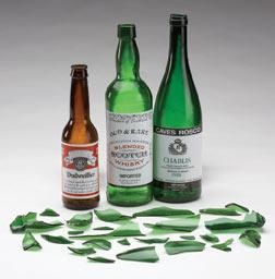 BREAKAWAYS (napodobenina skla) - Pivová fľaša