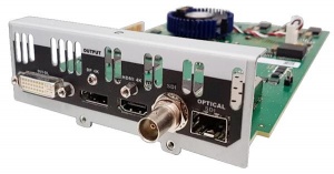 Dual-Link DVI, DP, HDMI and 3G-SDI 4K@30 output expansion card