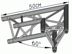 SBE18-3-60 2 cestný roh 60°
