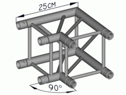 SBE18-4-90 2 cestný roh 90°