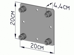 SB18-4-WPL Nástenná Doska