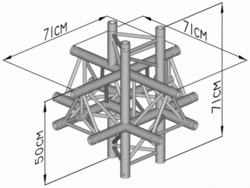 SBE29-3-XAA-D 6 Cestný X-diel