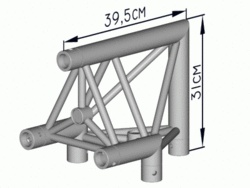 SBE29-3C-END-D 2 Cestný Roh 90°