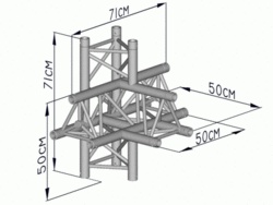 SBE29-3-TAA-D 5 Cestný T-diel