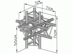 SBE29-3-XAA-U 6 Cestný X-diel