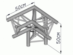 SBE29-3-90A-UR 3 Cestný Roh 90°