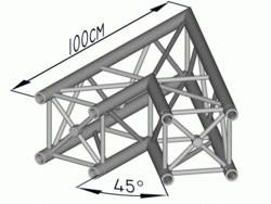 SBE29-4L-45 2 Cestný Roh 45°