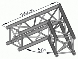 SBE29-4L-60 2 Cestný Roh 60°