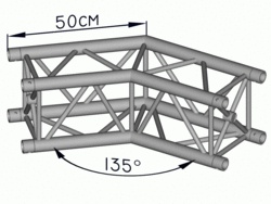 SBE29-4L-135 2 Cestný Roh 135°