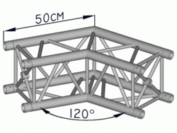 SBE29-4X-120 2 Cestný Roh 120°