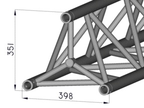SB40P-3 Trojuholníková Traverza