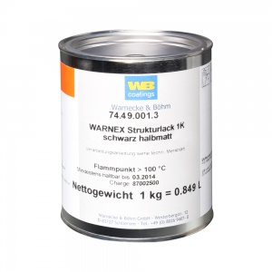 0131 - Farba čierna 1 kg Warnex