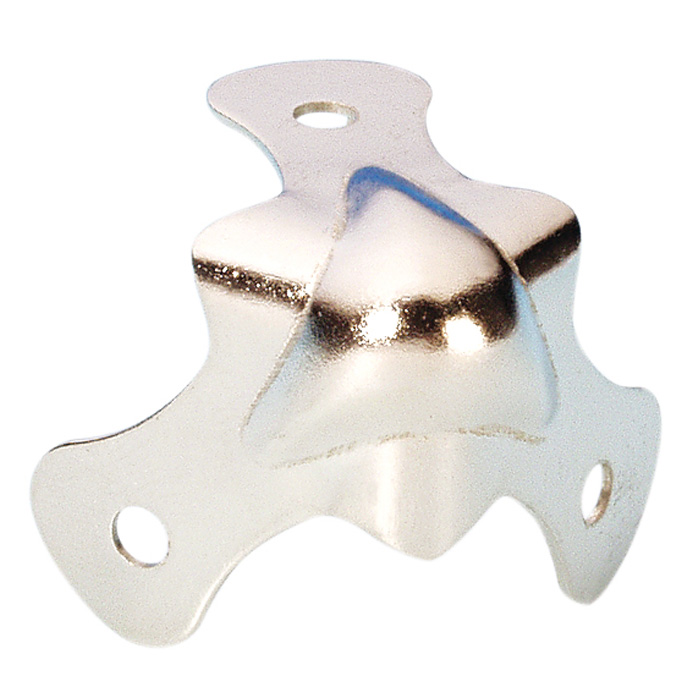 4030 - Roh guľový trojnohý,poniklovaný