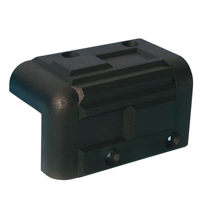 4071 - Roh plastový čierny