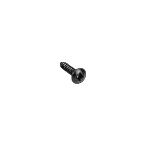 5544 BLK - Skrutka do drevotriesky 12 mm čierna 