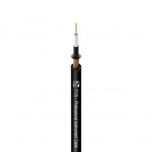 7115 BLK - Instrument Cable black