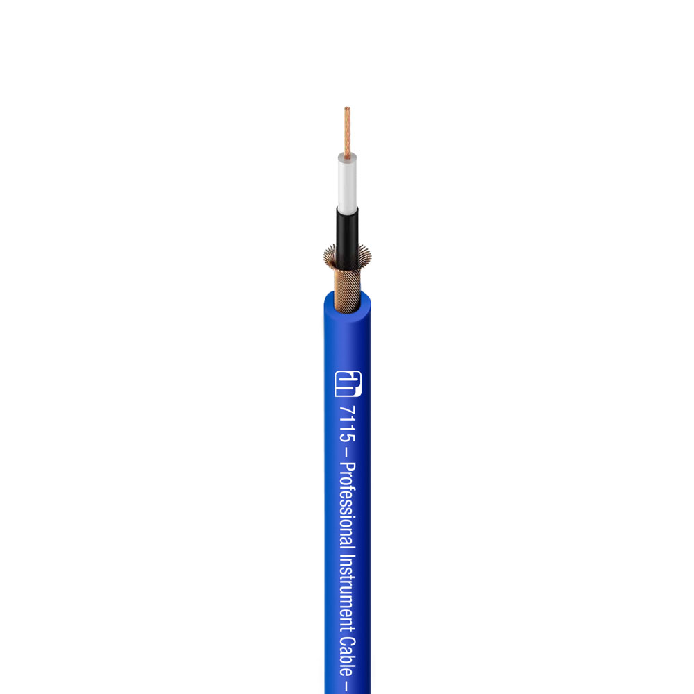 7115 BLU - Instrument Cable blue