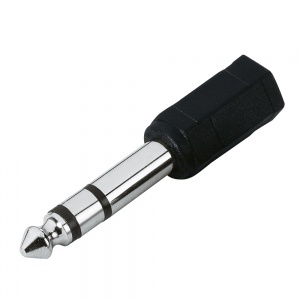 7543 - Adaptér 3,5 mm stereo jack samica na 6,3 mm stereo jack