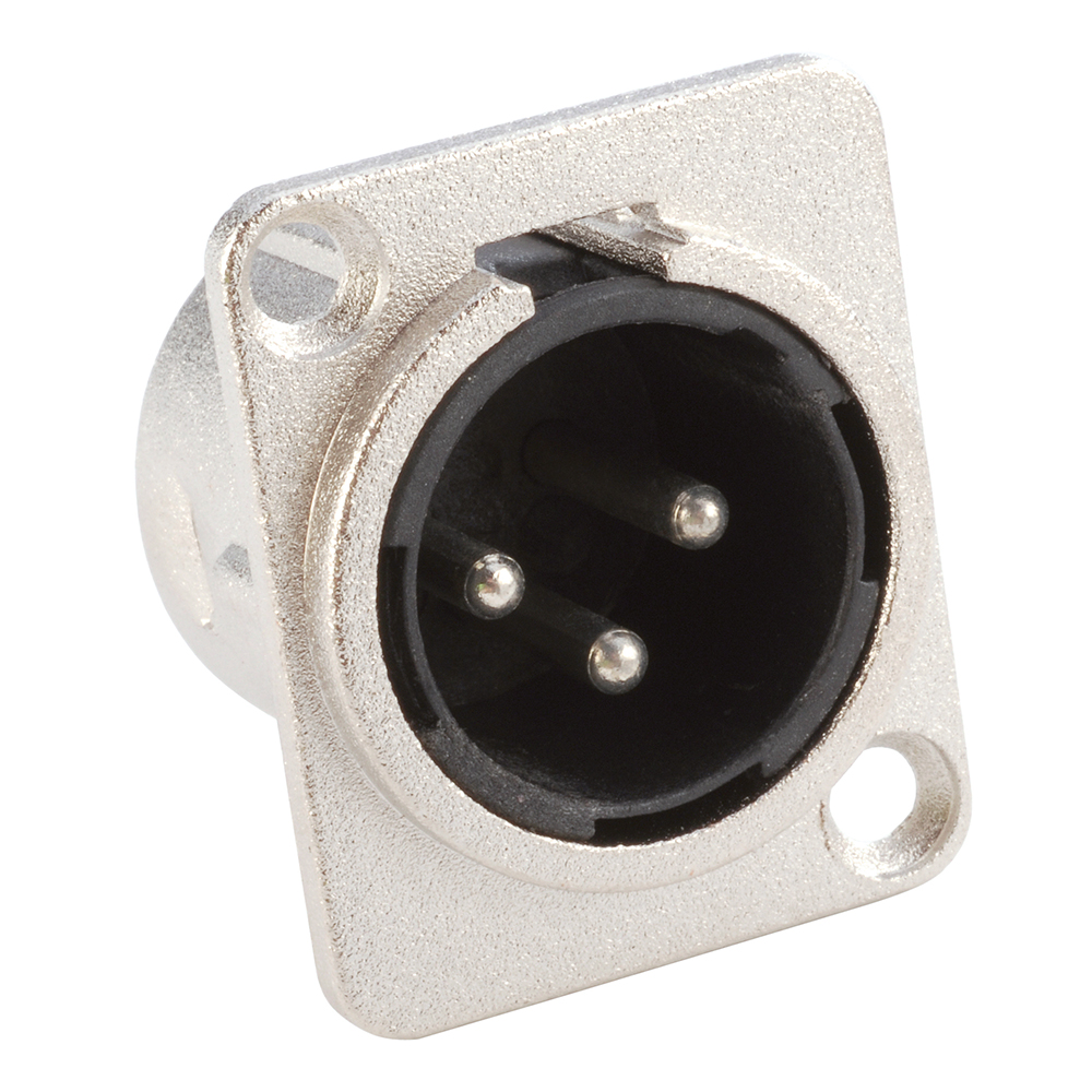 7838 - Zabudovaný konektor XLR samec typu D