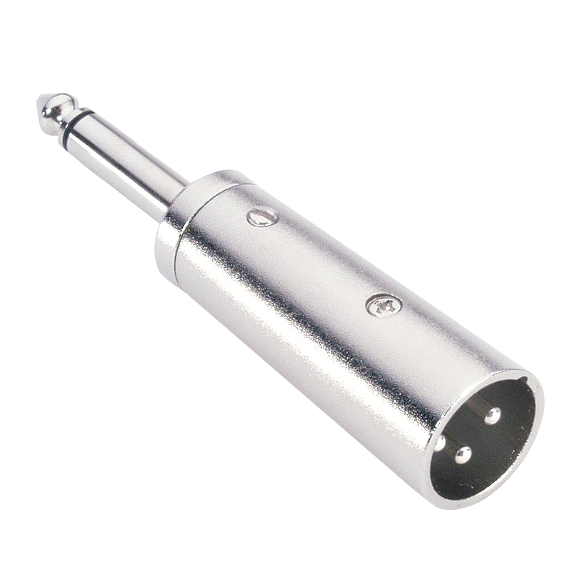 7872 - Adaptér XLR samec na Jack mono samec