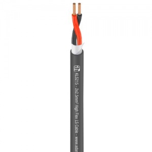 KLS 215 - Repro kábel 2 x 1.5 mm2, tmavošedý
