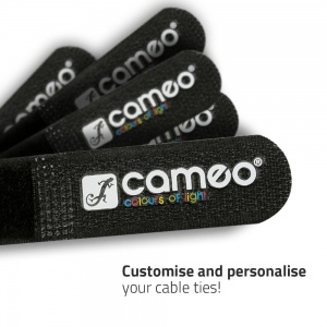 VR 2530 BLU - Sťahovacia páska so suchým zipsom 300 x 25 mm modrá