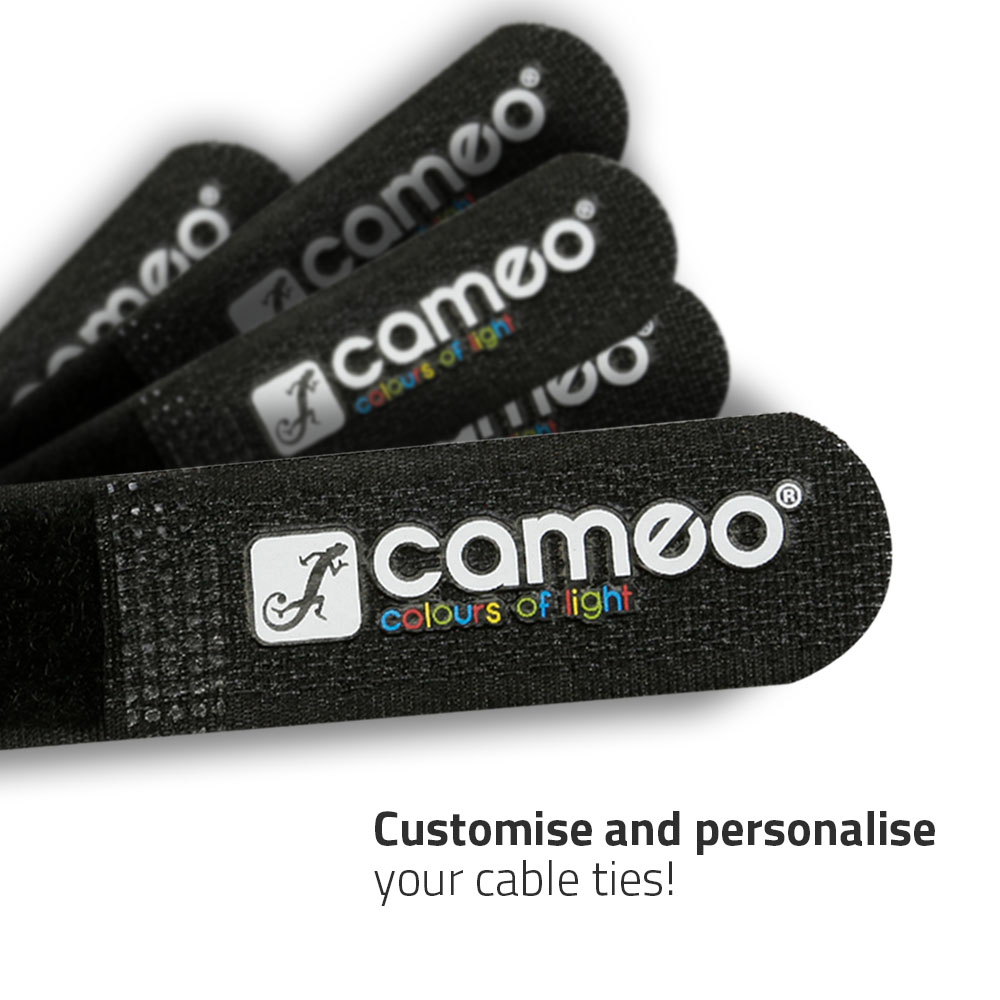 VR 4040 BLK - Sťahovacia páska so suchým zipsom 400 x 38 mm čierna