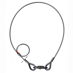 S 43060 SK - Safety Rope 4 mm with Fall Brake and Chain Link length