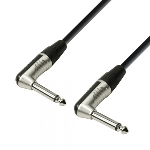 K4 IRR 0300 - Instrument Cable REAN 6.3 mm angled Jack mono to 6.3 mm an
