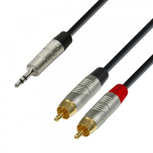 4 STAR YWCC 0300 - Audio Cable REAN 3.5 mm Jack stereo to 2 x RCA male 3 m