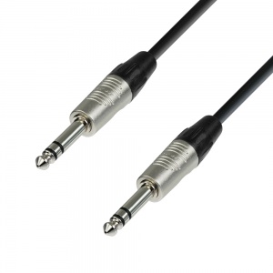 K4 BVV 0300 - Patch kábel REAN 6,3 mm Jack Stereo na 6,3 mm Jack Stereo 
