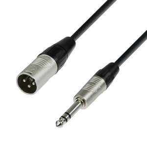 K4 BMV 0750 - Microphone Cable REAN XLR Male to 6.3 mm Jack Stereo 7.5 m