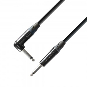 K5 IRP 0300 - Instrument Cable Neutrik 6.3 mm Jack mono to 6.3 mm angled