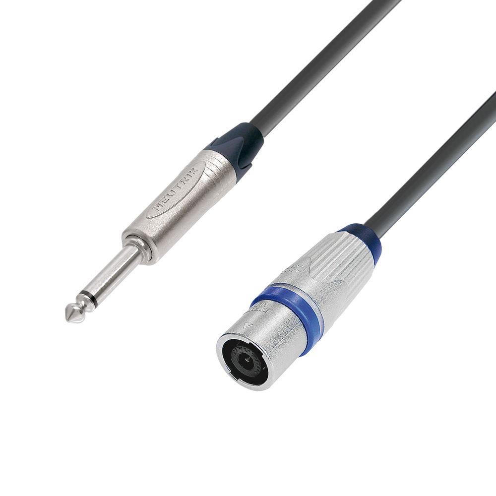K5 S225 PX 0030 - Speaker Cable 2 x 2.5 mm2 Neutrik Speakon 4-pole to 6.