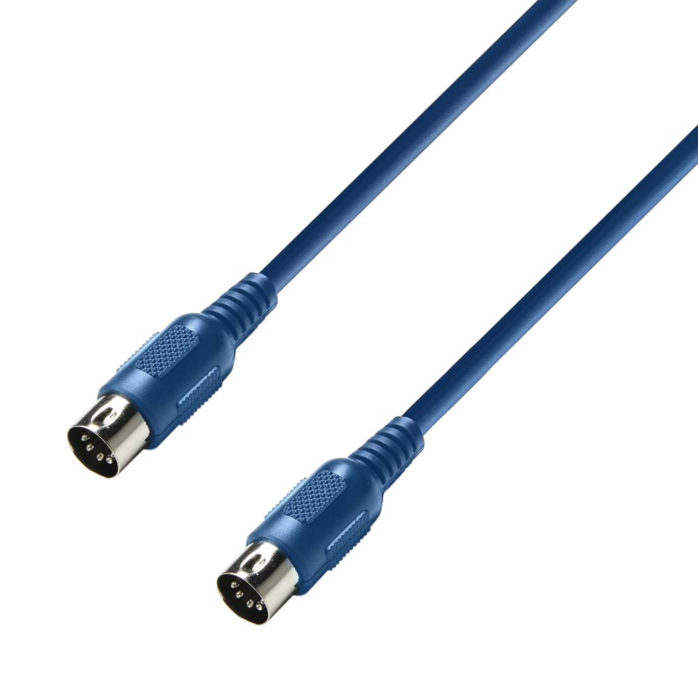 K3 MIDI 0075 BLU - MIDI Cable 0.75 m blue