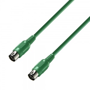 K3 MIDI 0150 GRN - MIDI Cable 1.5 m green