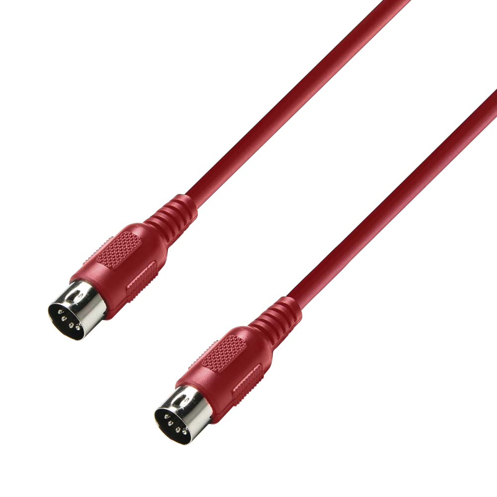 K3 MIDI 0150 RED - MIDI Cable 1.5 m red