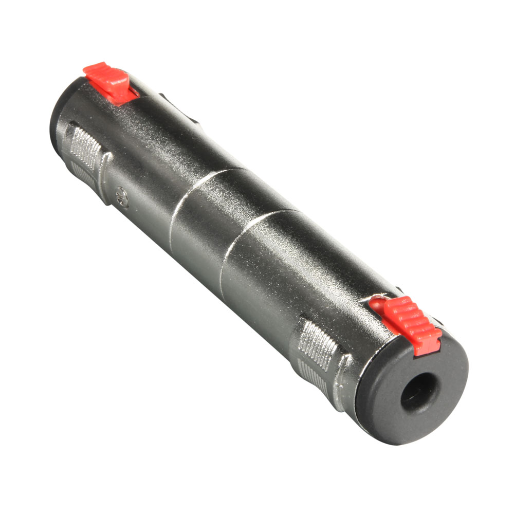 7879 - Adaptér 6,3 mm stereo jack samica na 6,3 mm stereo jack samica 