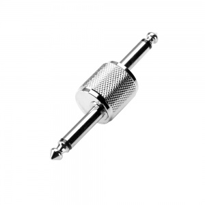 7882 - Adaptér 6,3 mm mono Jack samec na 6,3 mm mono Jack samec, offset