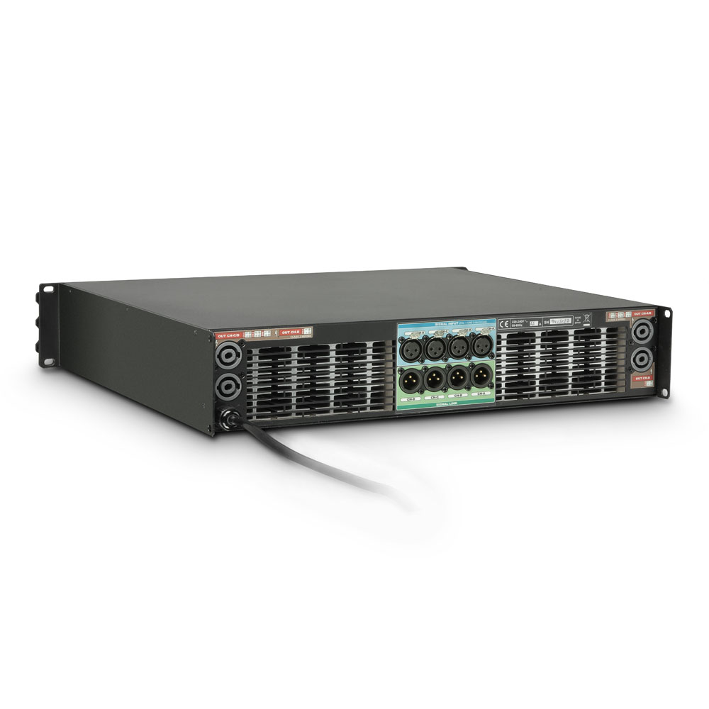 W 9044 - PA zosilňovač 4 x 2200 W 4 ohmy