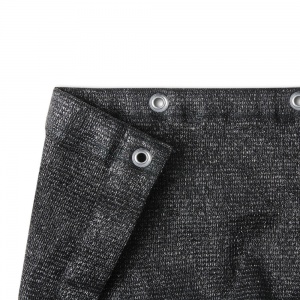 0156 X 56 B - Gauze, material 201 5x6m with eyelets, black