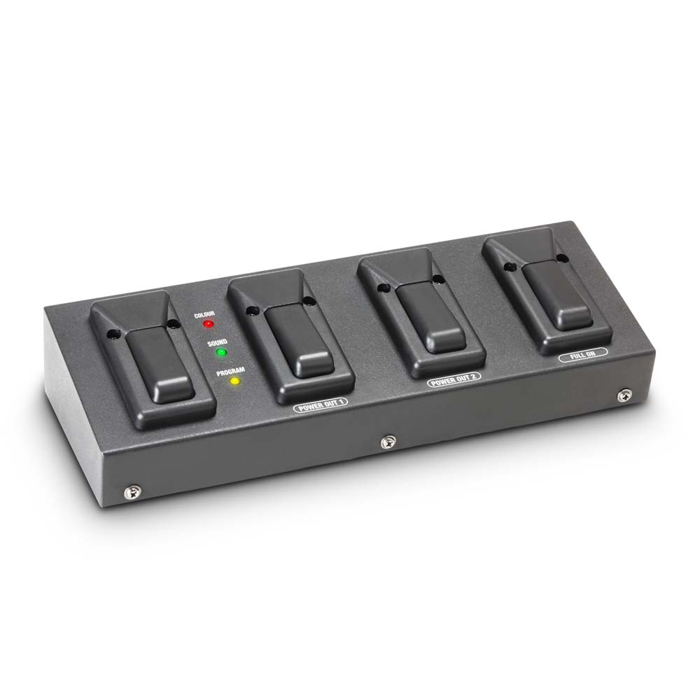 Multi PAR FOOT PLUS - 4-Switch Foot Pedal for all CLMPAR Light Sets