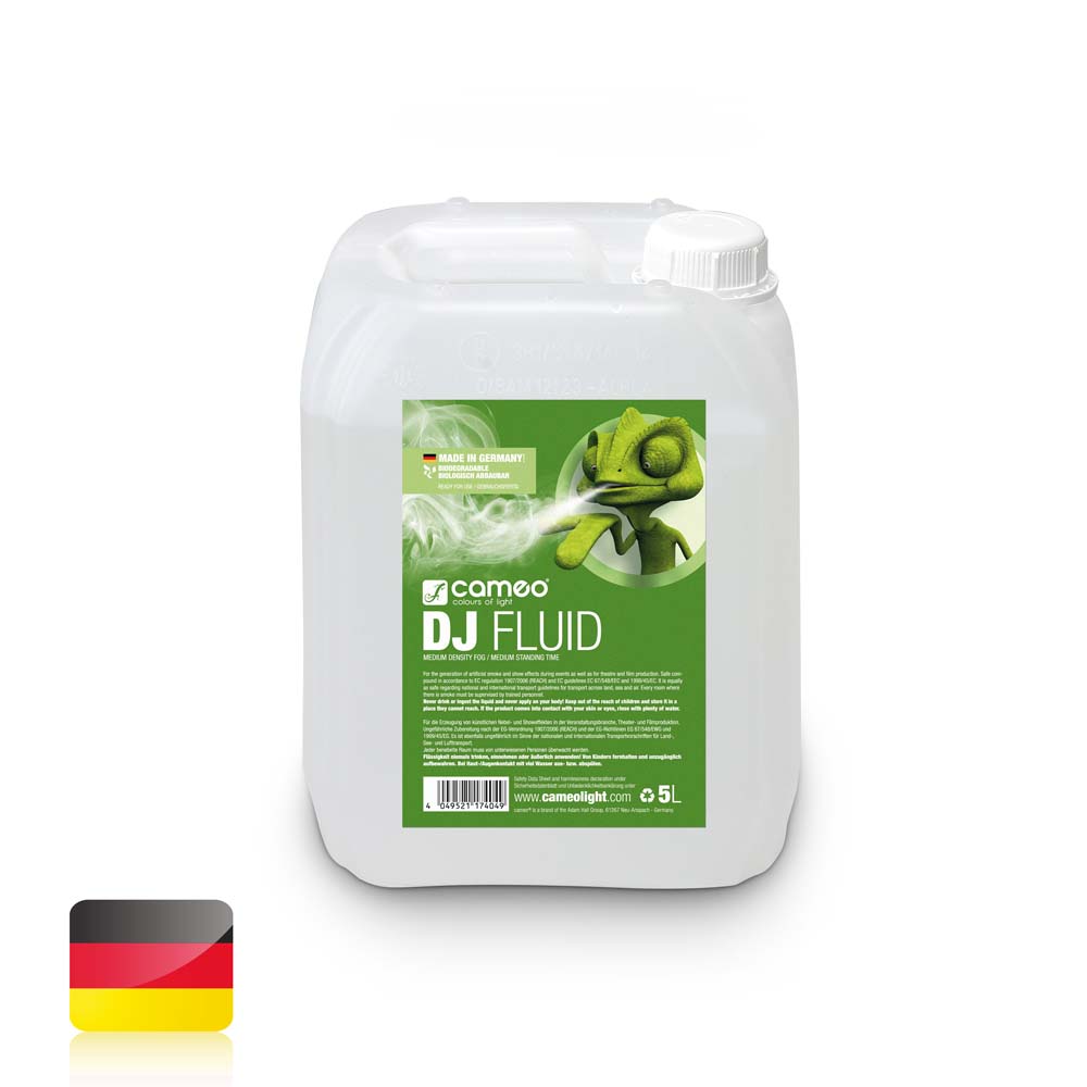 DJ FLUID 5L - Fog Fluid with Medium Density and Medium Standing Time 5 L