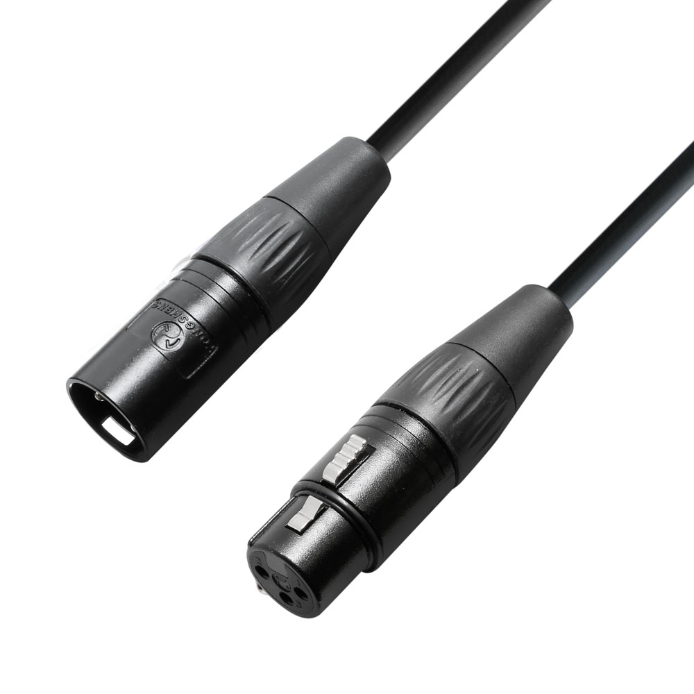 Krystal Edition - Microphone Cable OCC XLR female to XLR male 0.5 m