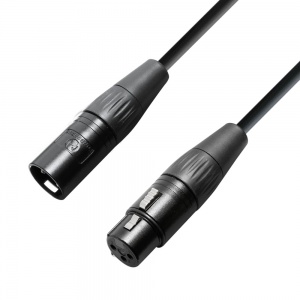 Krystal Edition - Microphone Cable OCC XLR female to XLR male 2.5 m