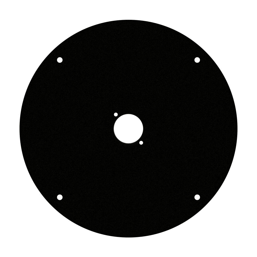 70225 D 1 - Predný panel pre káblový bubon 70225 s 1 x otvorom typu D 