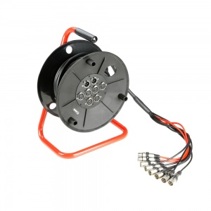 K 3 CDMC 6215 - 3-Star 15 m 6/2-Channel Audio Snake Reel