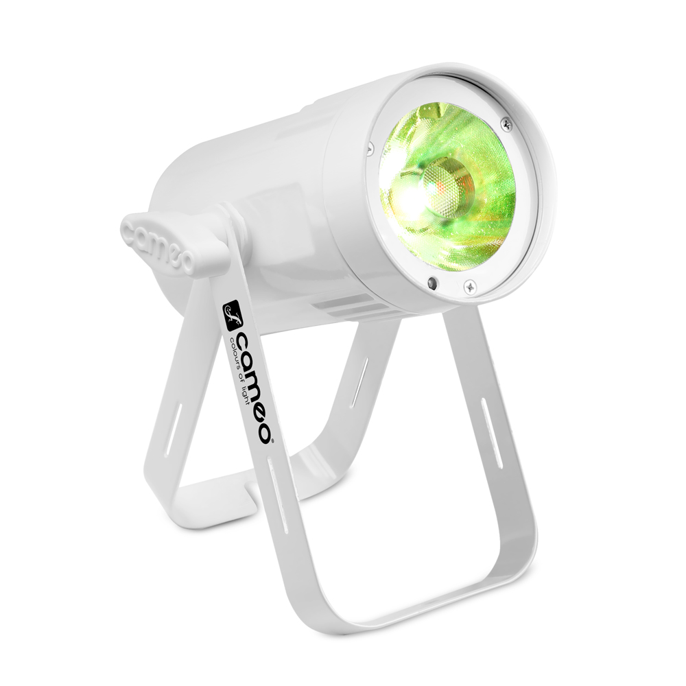 Q-SPOT 15 RGBW WH - Compact Spot Light With 15W RGBW LED In White Housing